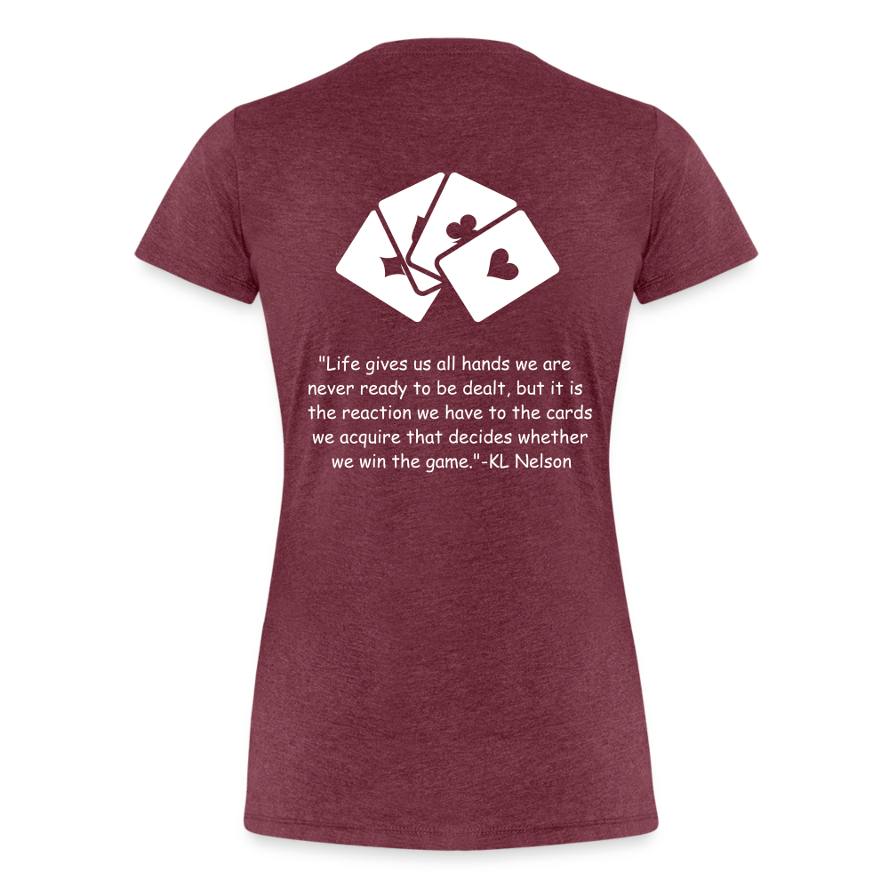 Women’s Premium T-Shirt - heather burgundy