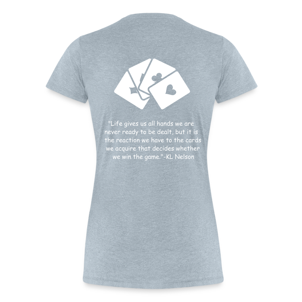 Women’s Premium T-Shirt - heather ice blue