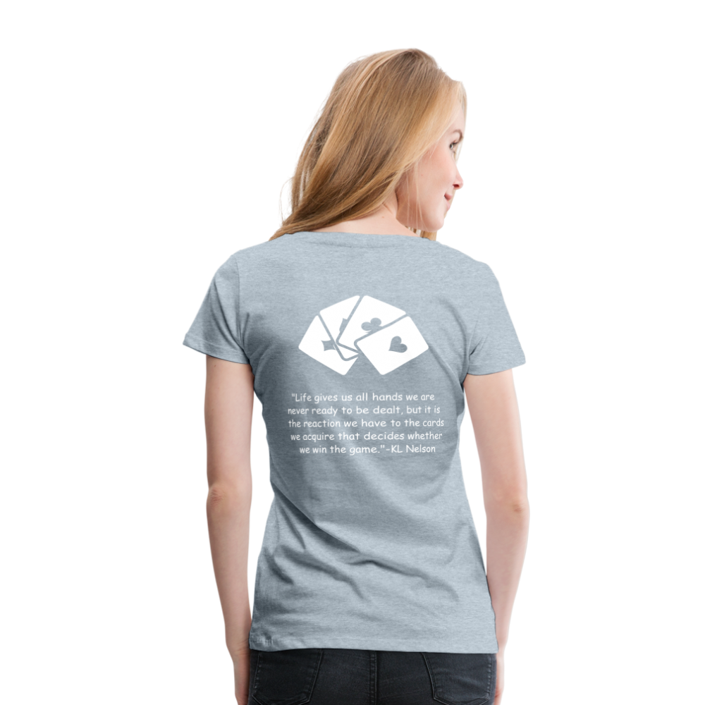 Women’s Premium T-Shirt - heather ice blue