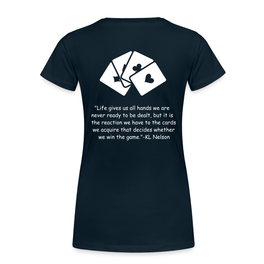 Women’s Premium T-Shirt - deep navy