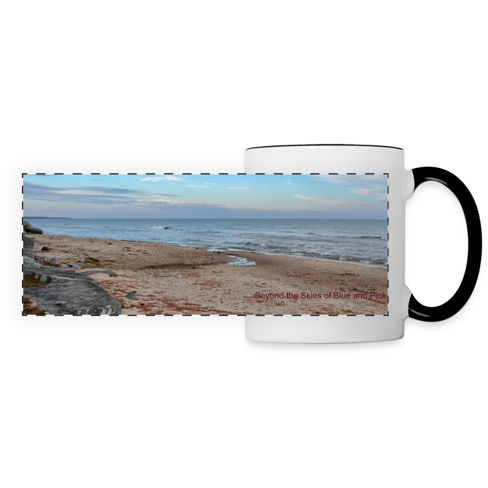 Panoramic Mug - white/black