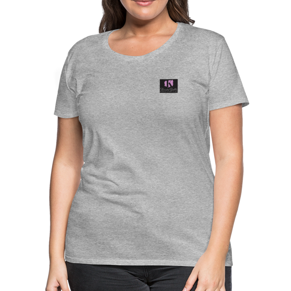 Women’s Premium T-Shirt-Beyond the Skies - heather gray