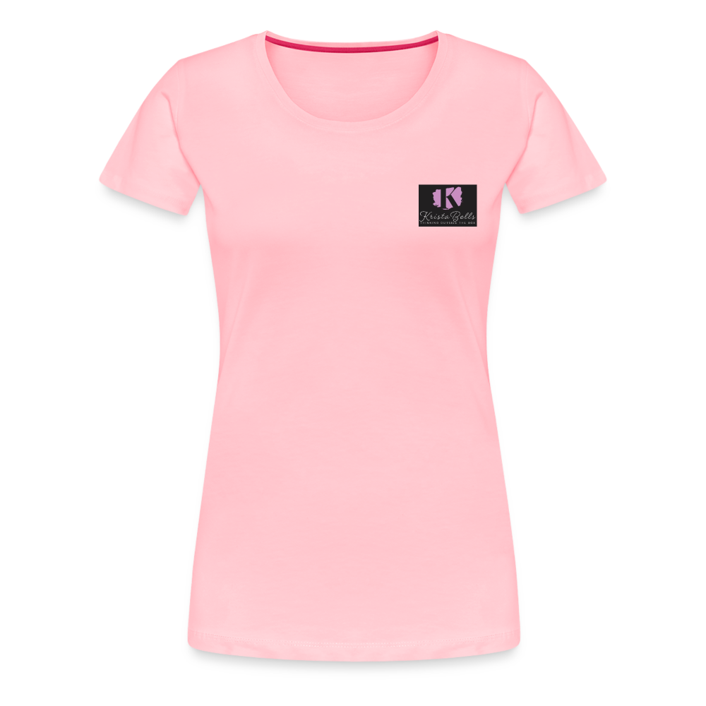 Women’s Premium T-Shirt-Beyond the Skies - pink