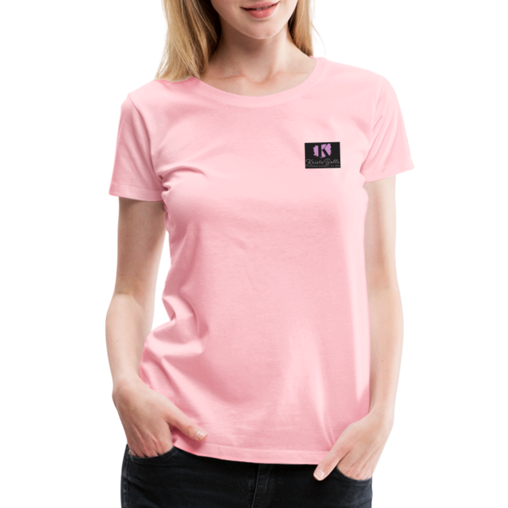 Women’s Premium T-Shirt-Beyond the Skies - pink