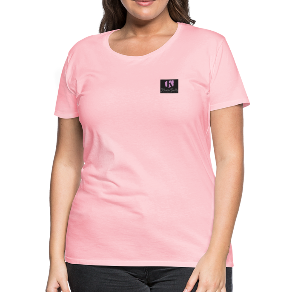 Women’s Premium T-Shirt-Beyond the Skies - pink