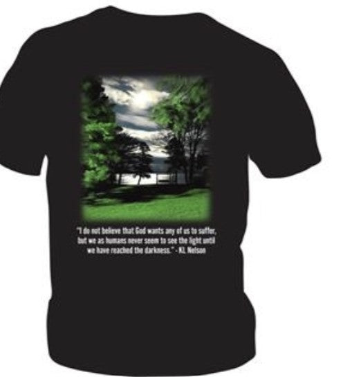 Womens short sleeve "See the Light" tee