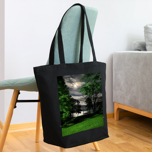 Eco-Friendly Cotton Tote - black